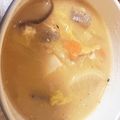 ぶぅ〜ころ's cooksnap of when they made ごろごろ野菜の味噌けんちん汁.