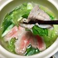 いなばっくす☆'s cooksnap of when they made レタスと豚肉の簡単しゃぶしゃぶ鍋★.