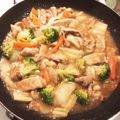 ame-ikuru's cooksnap of when they made 五目あんかけうどん.
