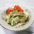 ＠迷子＠'s cooksnap of when they made コクうま♡白菜&ハムのチーズマヨサラダ♡.