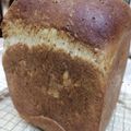 およそのありりん's cooksnap of when they made ふわふわミルク食パン♪グラハム入り.