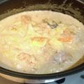 おくみの's cooksnap of when they made お手軽♪鮭とキャベツのチーズクリーム煮.