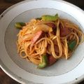 栗丸うさぎ's cooksnap of when they made こども喜ぶ♪ ナポリタン♪.