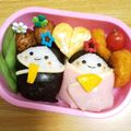 ミミーママ's cooksnap of when they made ひな祭りキャラ弁☆お雛様おにぎり♪.