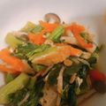 クックS5N2AF☆'s cooksnap of when they made もずくと菜の花のチャプチェ.