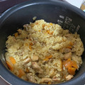 檸檬パン's cooksnap of when they made 炊飯器de鶏とごぼうのおこわ.