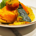 E吉☆'s cooksnap of when they made ★南瓜とセロリの煮物☆.