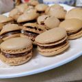 月✳Iris's cooksnap of when they made おしゃれで可愛い「チョコレートマカロン」.