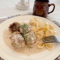 cherry214's cooksnap of when they made 北欧の家庭料理＊ミートボール.