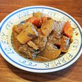 aka☆ao's cooksnap of when they made 簡単！ホロホロ！大根とイワシ缶の煮物.