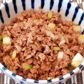 あーこ姐's cooksnap of when they made ネギ大量消費☆太ネギ丼・挽肉は脇役.