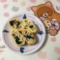 puniＫ's cooksnap of when they made たまご春巻き（煮込みうどん入り）超簡単♪.