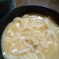 まより's cooksnap of when they made 風邪ひきさんに♪鶏卵うどん♪.