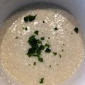 Karikari苺's cooksnap of when they made ネギと里芋の豆乳スープ.