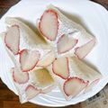 キッチン苺's cooksnap of when they made フルーツサンド イチゴ.