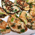 ラテ柴's cooksnap of when they made ヘルシー♪ふわふわネギ焼きの明石焼き風.