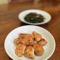 Nilmini's cooksnap of when they made 大さじ１のごま油で鶏胸肉の揚げない唐揚げ.