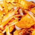りーとぽん's cooksnap of when they made 肉の代わりに厚揚げで　酢豚風炒め.