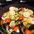 あいもん料理部's cooksnap of when they made 絶品、アレンジ一切なし本物のパエリヤ!!.