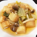 そらいろ猫's cooksnap of when they made つゆまでいただく…白菜と麩の優しい煮物.