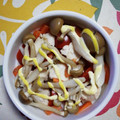 くネコまろす's cooksnap of when they made きのことにんじんとチキンのマヨネーズ焼き.