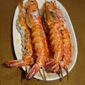 赤い彗星のコックさん's cooksnap of when they made 海老と長芋のガーリック焼き.
