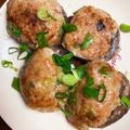ちゃぎー's cooksnap of when they made 椎茸の肉詰め.