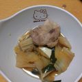 ★☆マルコ☆★'s cooksnap of when they made 出汁の材料２つ☆美味し～♡鶏鍋(鴨鍋風).