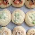 シビリキン's cooksnap of when they made 手捏ねで。３種の惣菜パン(和風).