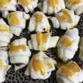 koyumix's cooksnap of when they made パイシートで簡単♡一口チョコクロワッサン.