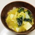 azbjbn's cooksnap of when they made 白菜と豆腐のお味噌汁.