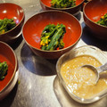 みせす☆まあさ's cooksnap of when they made 苦みがおいしい！菜の花の酢味噌かけ.