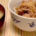 クックかずみん's cooksnap of when they made 《すき焼きのたれレシピ》牛皿／牛丼♡.