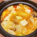 エル♀'s cooksnap of when they made 簡単、美味しい味噌キムチ鍋.