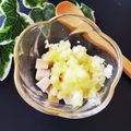 ハント☆'s cooksnap of when they made 里芋とりんごのまぜまぜ【離乳食初期～】.