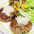 クックVEZLRF☆'s cooksnap of when they made 簡単♡春菊の一口ハンバーグ♪.