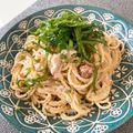 cook☆mi's cooksnap of when they made 簡単☆生クリーム無し！絶品明太子パスタ.