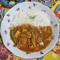 mmameco's cooksnap of when they made トマト一個&鍋ひとつ！簡単ハヤシライス♪.