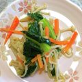ぐーたら子☆'s cooksnap of when they made 小松菜とえのきのナムル.