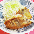mana1020。's cooksnap of when they made 揚げないとんかつ風なさわら(覚書).