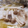 keisweet's cooksnap of when they made きのこと白身魚のホイル焼き～ぽん酢かけ～.