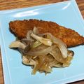 クックE99HSB☆'s cooksnap of when they made 冷凍白身魚フライのあんかけ.