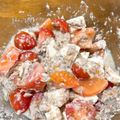 ﾏﾒｲﾁｺ゛'s cooksnap of when they made プチトマトとモッツァレラのサバ缶あえ.