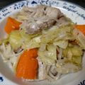 shunmimi's cooksnap of when they made ルクルーゼマジック♫豚肉と蒸し野菜.
