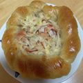 Rieko_ｓ♪♪'s cooksnap of when they made 総菜パンの成型＊ツイストリング.