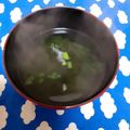 みれいく's cooksnap of when they made 超簡単♪わかめのお吸い物.