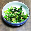KAKO_KAKO's cooksnap of when they made ほうれん草とじゃこの和え物.