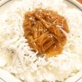 きつねどんべい's cooksnap of when they made 簡単のせるだけ！なめ茸しらす丼.