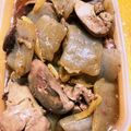 簡単レシピ大好き♡'s cooksnap of when they made ハツ付き鶏レバーの甘辛煮（覚書）.