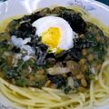 しおとも's cooksnap of when they made 納豆とモロヘイヤの冷製パスタ.